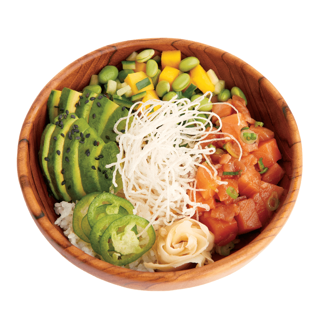 Poke Bowls Two Salmon Sushiman