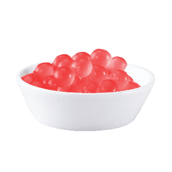 Perles jus de fraise