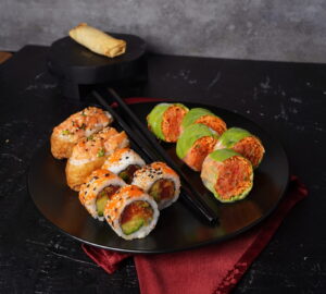 Menu Saint-Valentin,Combo Tartare, Plateau de sushis à partager, Sushi livraison, restaurant de sushis, sushi,